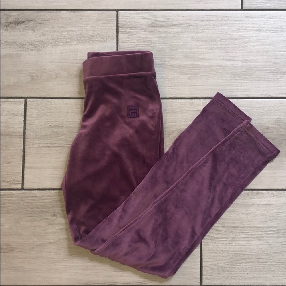 Velvet sweats/ leggings